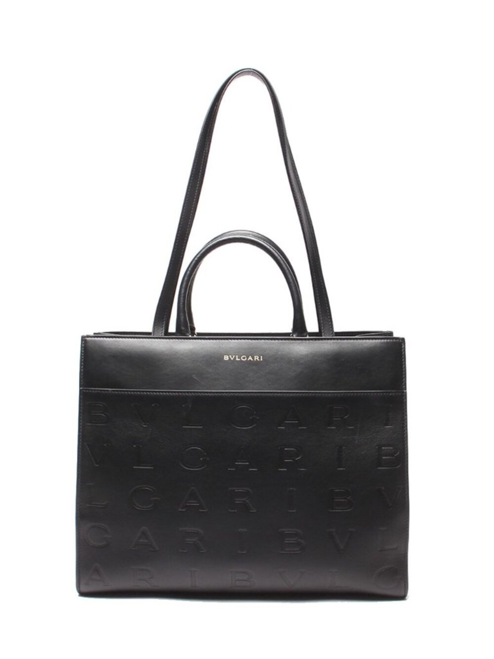 Bvlgari 2-Way Tote Bag Shoulder Infinitum